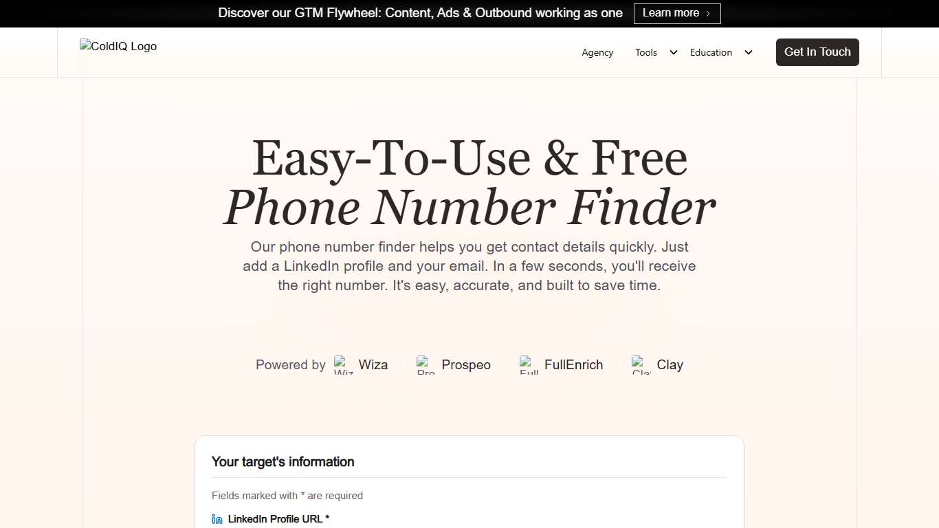 Easy-To-Use & Free Phone Number Finder